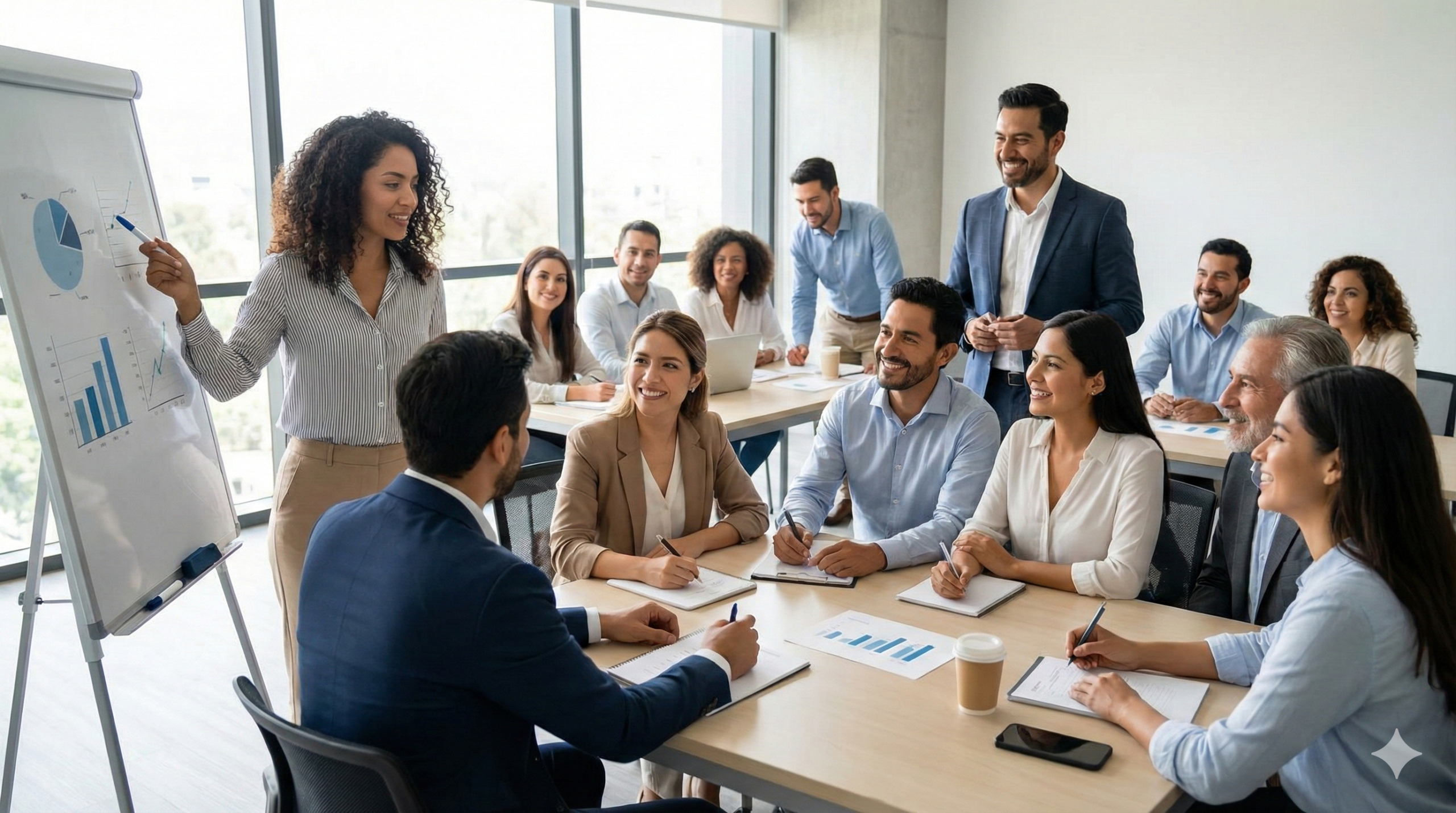 Profesionales colaborando